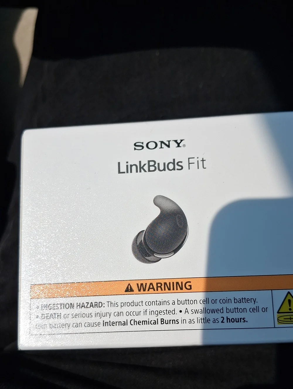 Sony LinkBuds Fit Earbuds - Black